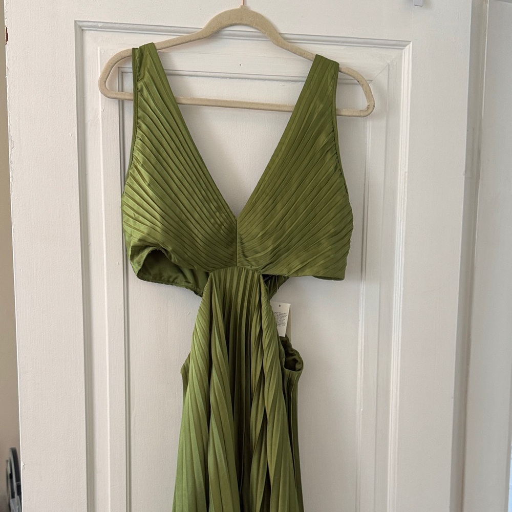 Abercrombie & Fitch Giselle olive Green Dress